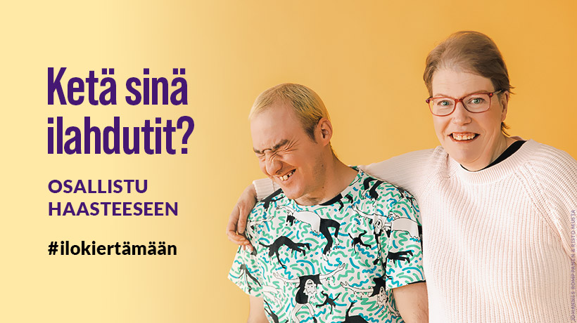 Ilo kiertämään - haasteen mainoskuva!