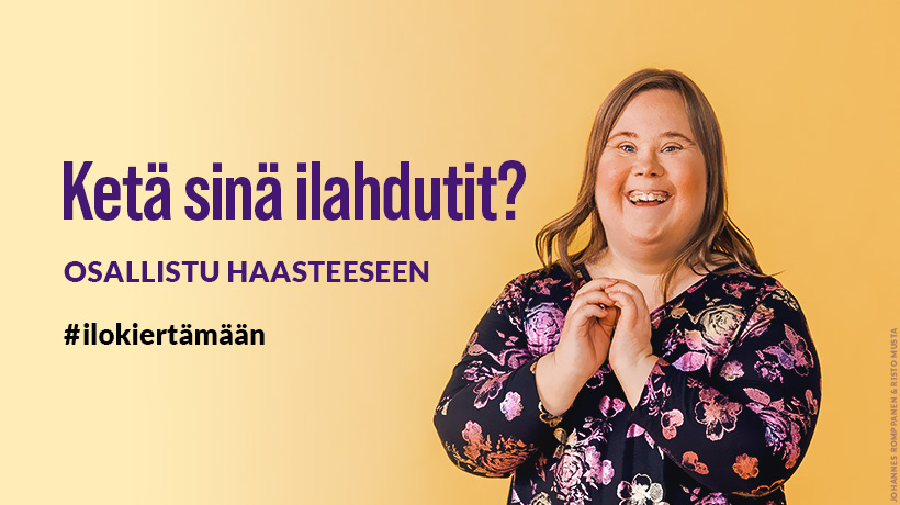 Ilo kiertämään - haasteen mainoskuva!